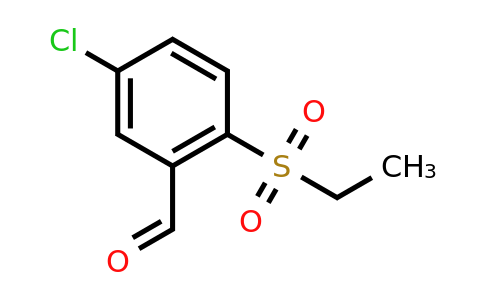 CAS 1379327-84-0 | 5-chloro-2-(ethanesulfonyl)benzaldehyde