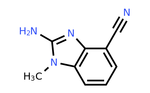 CAS 1379336-58-9 | 2-amino-1-methyl-1H-1,3-benzodiazole-4-carbonitrile