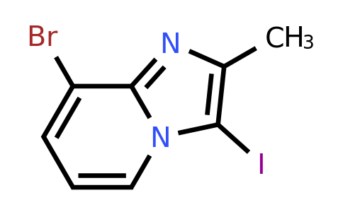 CAS 1379339-53-3 | 8-bromo-3-iodo-2-methyl-imidazo[1,2-a]pyridine