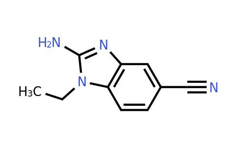 CAS 1379351-42-4 | 2-amino-1-ethyl-1H-1,3-benzodiazole-5-carbonitrile