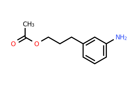 CAS 1379353-36-2 | 3-(3-aminophenyl)propyl acetate