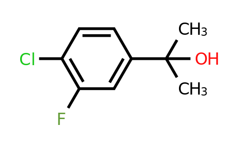 CAS 1379358-06-1 | 2-(4-Chloro-3-fluorophenyl)propan-2-ol