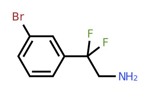 CAS 1379358-49-2 | 2-(3-Bromophenyl)-2,2-difluoroethanamine