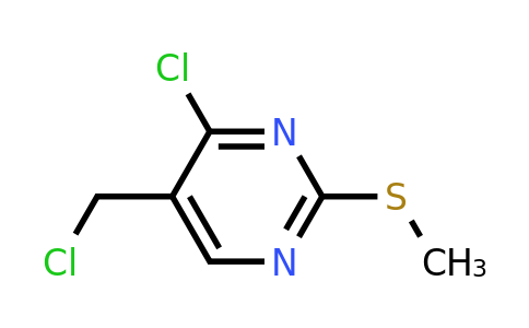 CAS 1379358-87-8 | 4-chloro-5-(chloromethyl)-2-methylsulfanyl-pyrimidine