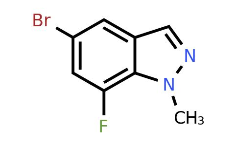 CAS 1379366-71-8 | 5-bromo-7-fluoro-1-methyl-1H-indazole