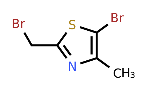 CAS 1379370-70-3 | 5-Bromo-2-(bromomethyl)-4-methylthiazole