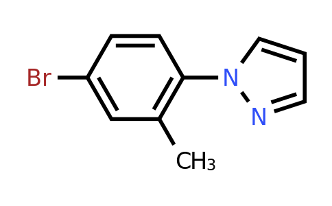 CAS 1379371-45-5 | 1-(4-bromo-2-methylphenyl)-1H-pyrazole