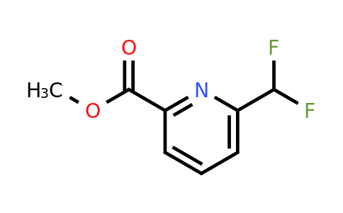 CAS 1379375-24-2 | methyl 6-(difluoromethyl)pyridine-2-carboxylate
