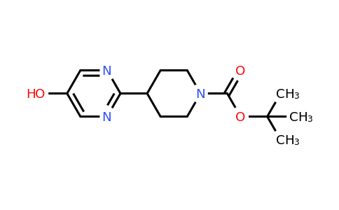 CAS 1379522-56-1 | tert-Butyl 4-(5-hydroxypyrimidin-2-yl)piperidine-1-carboxylate