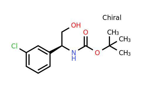 CAS 1379546-46-9 | (S)-tert-Butyl (1-(3-chlorophenyl)-2-hydroxyethyl)carbamate