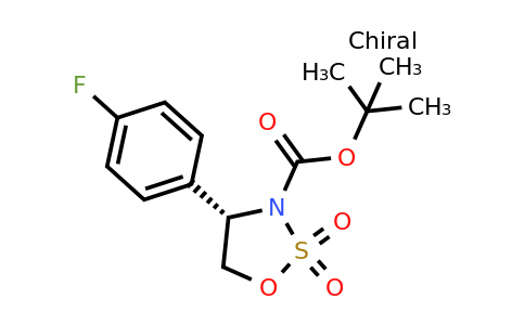 CAS 1379546-50-5 | (S)-3-Boc-4-(4-fluorophenyl)-1,2,3-oxathiazolidine 2,2-dioxide