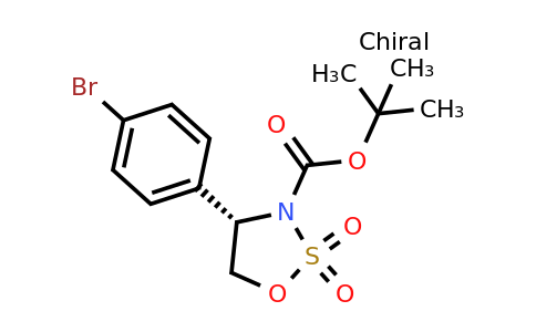 CAS 1379546-69-6 | (S)-3-Boc-4-(4-bromophenyl)-1,2,3-oxathiazolidine 2,2-dioxide