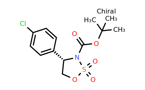 CAS 1379546-77-6 | (S)-3-Boc-4-(4-chlorophenyl)-1,2,3-oxathiazolidine 2,2-dioxide