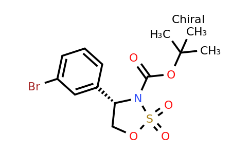 CAS 1379546-88-9 | (S)-3-Boc-4-(3-bromophenyl)-1,2,3-oxathiazolidine 2,2-dioxide