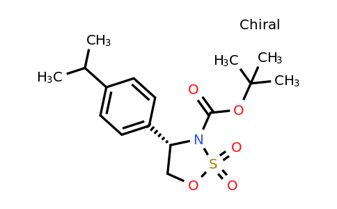 CAS 1379547-63-3 | (S)-3-Boc-4-(4-isopropylphenyl)-1,2,3-oxathiazolidine 2,2-dioxide