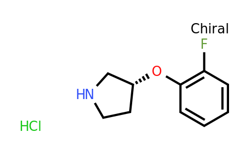 CAS 1379587-46-8 | (R)-3-(2-Fluorophenoxy)pyrrolidine hydrochloride