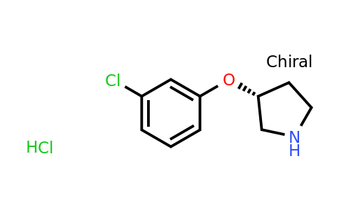 CAS 1379588-43-8 | (R)-3-(3-Chlorophenoxy)pyrrolidine hydrochloride