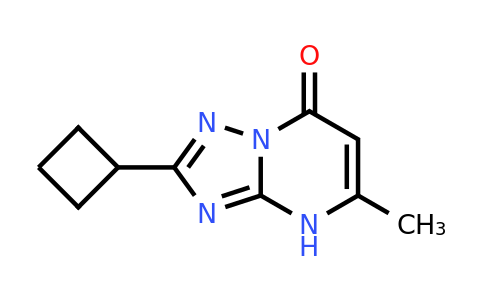 CAS 1379811-25-2 | 2-cyclobutyl-5-methyl-4H,7H-[1,2,4]triazolo[1,5-a]pyrimidin-7-one