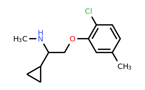 CAS 1379811-52-5 | 2-(2-Chloro-5-methylphenoxy)-1-cyclopropyl-N-methylethanamine
