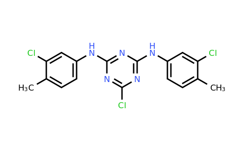 CAS 1379811-60-5 | 6-Chloro-N2,N4-bis(3-chloro-4-methylphenyl)-1,3,5-triazine-2,4-diamine