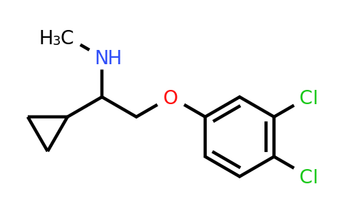 CAS 1379811-70-7 | 1-Cyclopropyl-2-(3,4-dichlorophenoxy)-N-methylethanamine