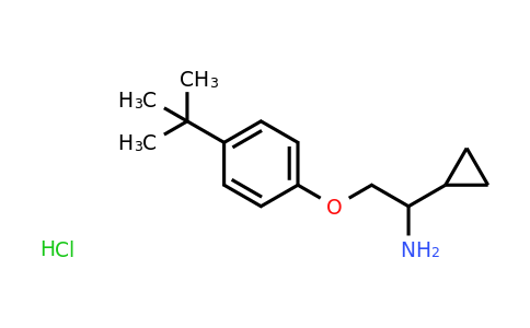 2-(4-(tert-Butyl)phenoxy)-1-cyclopropylethanamine hydrochloride