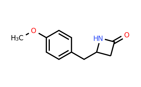 CAS 1379812-30-2 | 4-[(4-methoxyphenyl)methyl]azetidin-2-one