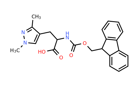 CAS 1379869-74-5 | 3-(1,3-dimethyl-1H-pyrazol-4-yl)-2-({[(9H-fluoren-9-yl)methoxy]carbonyl}amino)propanoic acid
