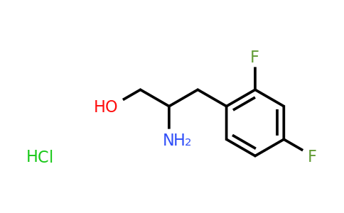 CAS 1379892-25-7 | 2-Amino-3-(2,4-difluoro-phenyl)-propan-1-ol hydrochloride