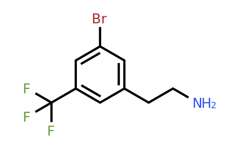 CAS 1379956-39-4 | 2-[3-Bromo-5-(trifluoromethyl)phenyl]ethanamine