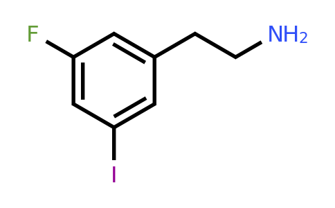 CAS 1380017-05-9 | 2-(3-Fluoro-5-iodophenyl)ethanamine