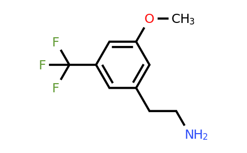 CAS 1380027-69-9 | 2-[3-Methoxy-5-(trifluoromethyl)phenyl]ethanamine