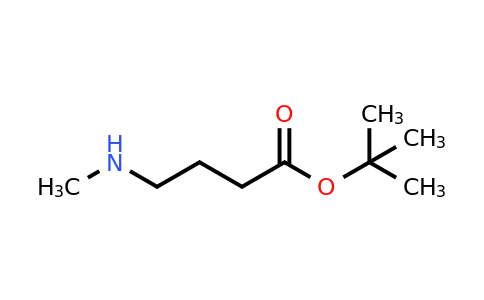 CAS 138007-25-7 | tert-butyl 4-(methylamino)butanoate