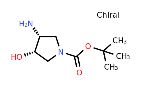 CAS 138026-97-8 | 1-Pyrrolidinecarboxylic acid, 3-amino-4-hydroxy-, 1,1-dimethylethyl ester, (3R,4S)-rel-