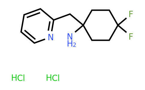 CAS 1380300-54-8 | 4,4-Difluoro-1-(pyridin-2-ylmethyl)cyclohexanamine dihydrochloride