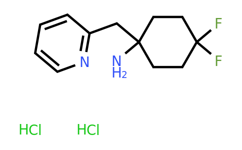 4,4-Difluoro-1-(pyridin-2-ylmethyl)cyclohexanamine dihydrochloride