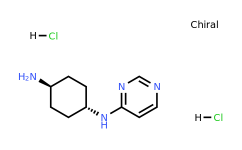 CAS 1380300-56-0 | (1R,4r)-N1-(pyrimidin-4-yl)cyclohexane-1,4-diamine dihydrochloride