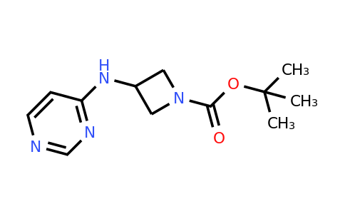 CAS 1380300-87-7 | tert-Butyl 3-(pyrimidin-4-ylamino)azetidine-1-carboxylate