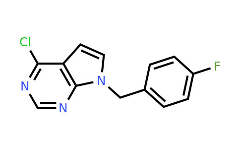 CAS 1380310-99-5 | 4-Chloro-7-(4-fluorobenzyl)-7H-pyrrolo[2,3-d]pyrimidine