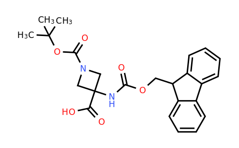 CAS 1380327-51-4 | 1-Boc-3-(Fmoc-amino)-3-azetidinecarboxylic acid