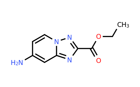 CAS 1380331-38-3 | ethyl 7-amino-[1,2,4]triazolo[1,5-a]pyridine-2-carboxylate