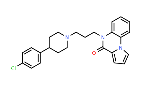 CAS 1380392-05-1 | 5-(3-(4-(4-Chlorophenyl)piperidin-1-yl)propyl)pyrrolo[1,2-a]quinoxalin-4(5H)-one