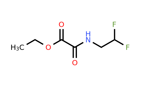 CAS 1380394-36-4 | ethyl [(2,2-difluoroethyl)carbamoyl]formate