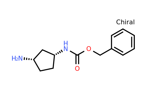 CAS 1380486-07-6 | benzyl N-[(1R,3S)-3-aminocyclopentyl]carbamate