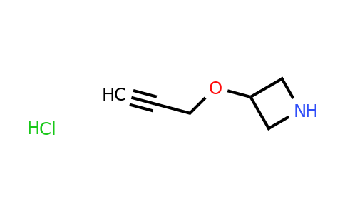 CAS 1380571-75-4 | 3-(prop-2-yn-1-yloxy)azetidine hydrochloride