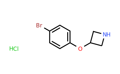 CAS 1380571-76-5 | 3-(4-Bromophenoxy)azetidine hydrochloride