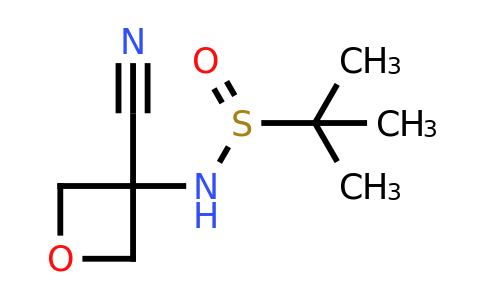 CAS 1380656-56-3 | N-(3-Cyanooxetan-3-yl)-2-methylpropane-2-sulfinamide