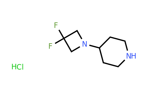 CAS 1380680-50-1 | 4-(3,3-Difluoroazetidin-1-yl)piperidine hydrochloride