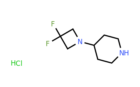 4-(3,3-Difluoroazetidin-1-yl)piperidine hydrochloride