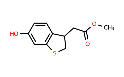 CAS 1380792-71-1 | methyl 2-(6-hydroxy-2,3-dihydrobenzo[b]thiophen-3-yl)acetate
